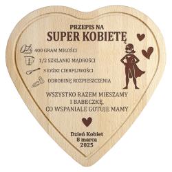 Deska do krojenia prezent dla kobiety na Dzień...