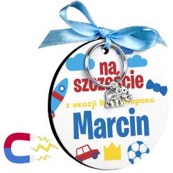 Słonik brelok magnes prezent na Dzień Chłopaka...
