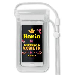 Wodoodporne etui na telefon z imieniem prezent...