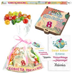 Gotowy prezent zestaw gierka smycz cukierki na...