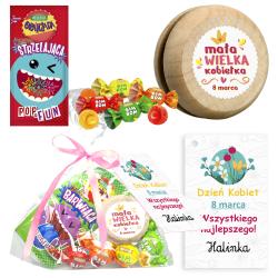 Gotowy prezent zestaw jojo oranżada cukierki na...