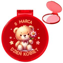 Gotowy prezent zestaw lusterko batonik cukierki...