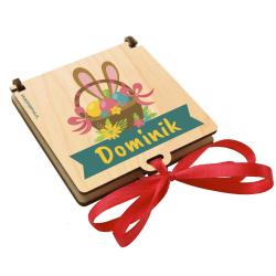 Gra kółko i krzyżyk wielkanocna z imieniem...