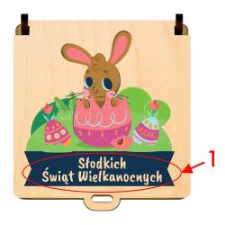 Pudełko na słodycze wielkanocne prezent dla...