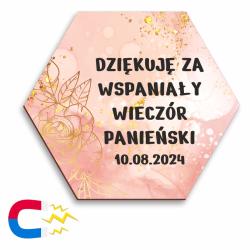 Personalizowany magnes na wieczór panieński z...
