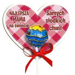 Świąteczna nakładka na lizaka z dedykacją –...
