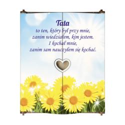 Pudełko na drewniane puzzle misie z okazji Dnia...