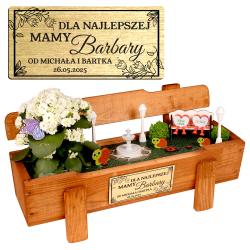 Prezent dla Mamy doniczka na kwiaty...