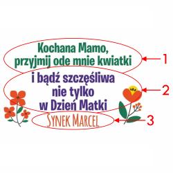 Domek na słodycze - Prezent na dzień Mamy