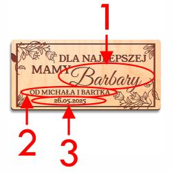 Prezent z okazji Dnia Mamy Ławeczka doniczka na...