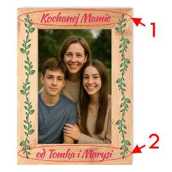 Ramka na zdjęcie dla Mamy na Dzień Mamy z...