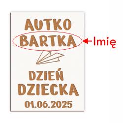 Autko jeżdżące z balonem na Dzień Dziecka z...