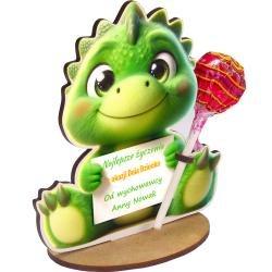 Prezent na Dzień Dziecka statuetka z dinozaurem...