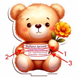 Personalizowany upominek na Dzień Dziecka – Miś...