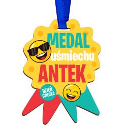 Medal uśmiechu prezent Dzień Dziecka dla dzieci...