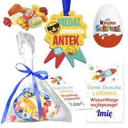 Zestaw prezentowy na Dzień Dziecka medal z...