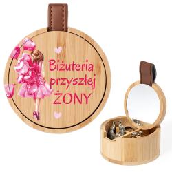 Szkatułka na biżuterię przyszłej żony prezent...