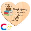 Magnes brelok dodatek do prezentu - upominek Podziękowanie