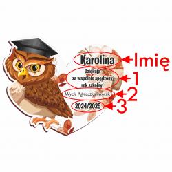Magnes podziękowanie dla ucznia na zakończenie...
