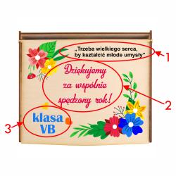 Prezent Dzień Nauczyciela pudełko herbaciarka z...