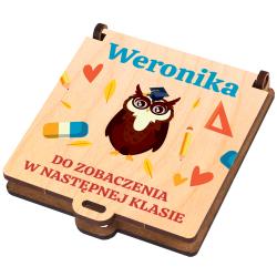 Gra kółko i krzyżyk z dedykacją prezent dla...