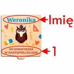 Gra kółko i krzyżyk z dedykacją prezent dla...