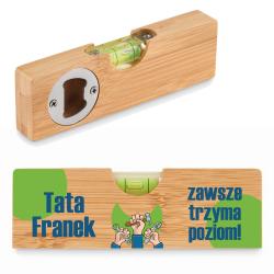 Poziomica otwieracz praktyczny prezent na Dzień...