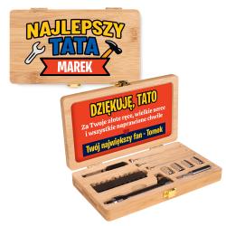 Zestaw narzędzi 21 elementów prezent dla Taty z...