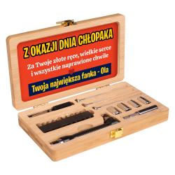 Zestaw narzędzi 21 elementów prezent na Dzień...