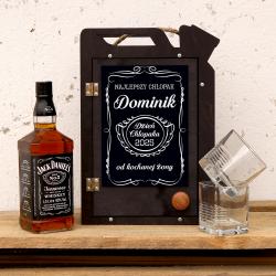 Kanister barek na Jack Daniel's z dedykacją na...