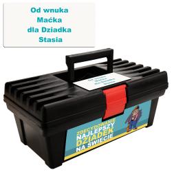 Skrzynka narzędziowa z dedykacją prezent na...
