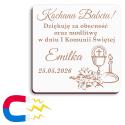 Magnes grawer komunia święta prezent chrzest podziękowanie