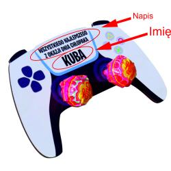 Prezent na lizaka na Dzień Chłopaka PS Pad z...