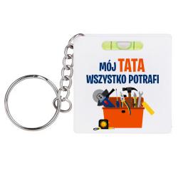 Prezent z okazji dnia ojca brelok, miara i...