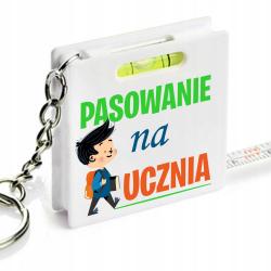 Miara poziomica z nadrukiem Pasowanie na Ucznia...