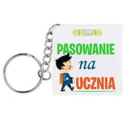 Miara poziomica z nadrukiem Pasowanie na Ucznia...