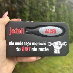 Zestaw kluczy z dedykacją na Dzień Chłopaka i...