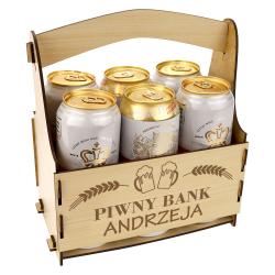 Nosidło na piwo PIWNY BANK z imieniem na Dzień...