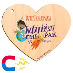 Magnes serce Dzień Chłopaka Najfajniejszy w...