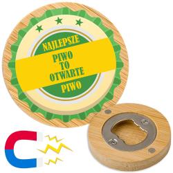 Magnetyczny otwieracz do piwa prezent dla piwosza