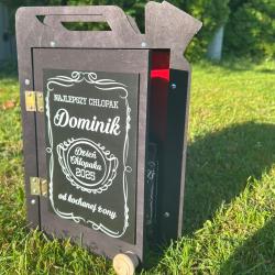 Kanister barek na Jack Daniel's z dedykacją na...