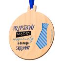 Upominek na Dzień Chłopaka lub Mężczyzny drewniany medal
