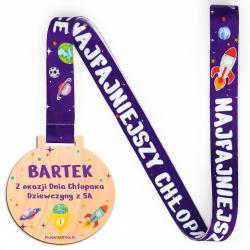 Smycz i medal personalizowany prezent z...