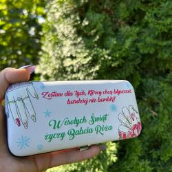 Zestaw do paznokci manicure z dedykacją na...