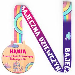 Smycz medal personalizowany prezent z imieniem...