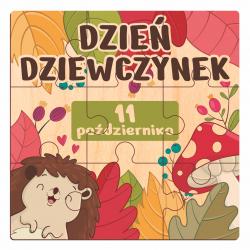 Puzzle edukacyjne prezent na Dzień Dziewczynek...