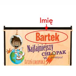 Drewniane przybory geometryczne zestaw prezent...