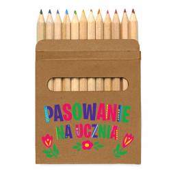 Kredki drewniane w ekologicznym pudełku...