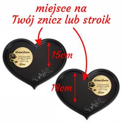 Podstawek pod znicz lub stroik w kształcie...