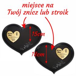 Podstawek pod znicz lub stroik w kształcie...